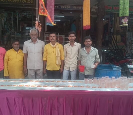 तृतीय बड़े मंगल पर हुआ विशाल भंडारे का आयोजन