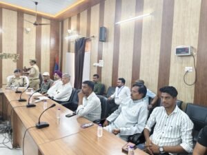 पुलिस अधीक्षक की अध्यक्षता में जिला सुरक्षा संगठन की अहम बैठक, यातायात व्यवस्था सुधारने पर विशेष जोर 2 IMG 20260407 WA0175